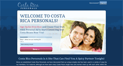 Desktop Screenshot of costaricapersonals.com